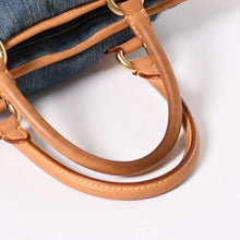 画像をギャラリービューアに読み込む, 新品同様品 LOUIS VUITTON ルイヴィトン ネオカヴィMM ハンドバッグ M95349 2WAY モノグラム デニム ゴールド金具 中古 4a005631