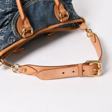 画像をギャラリービューアに読み込む, 新品同様品 LOUIS VUITTON ルイヴィトン ネオカヴィMM ハンドバッグ M95349 2WAY モノグラム デニム ゴールド金具 中古 4a005631