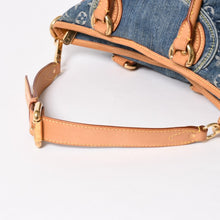 画像をギャラリービューアに読み込む, 新品同様品 LOUIS VUITTON ルイヴィトン ネオカヴィMM ハンドバッグ M95349 2WAY モノグラム デニム ゴールド金具 中古 4a005631