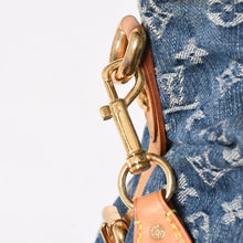 画像をギャラリービューアに読み込む, 新品同様品 LOUIS VUITTON ルイヴィトン ネオカヴィMM ハンドバッグ M95349 2WAY モノグラム デニム ゴールド金具 中古 4a005631