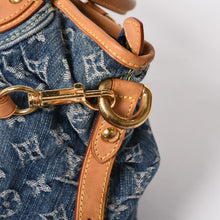 画像をギャラリービューアに読み込む, 新品同様品 LOUIS VUITTON ルイヴィトン ネオカヴィMM ハンドバッグ M95349 2WAY モノグラム デニム ゴールド金具 中古 4a005631