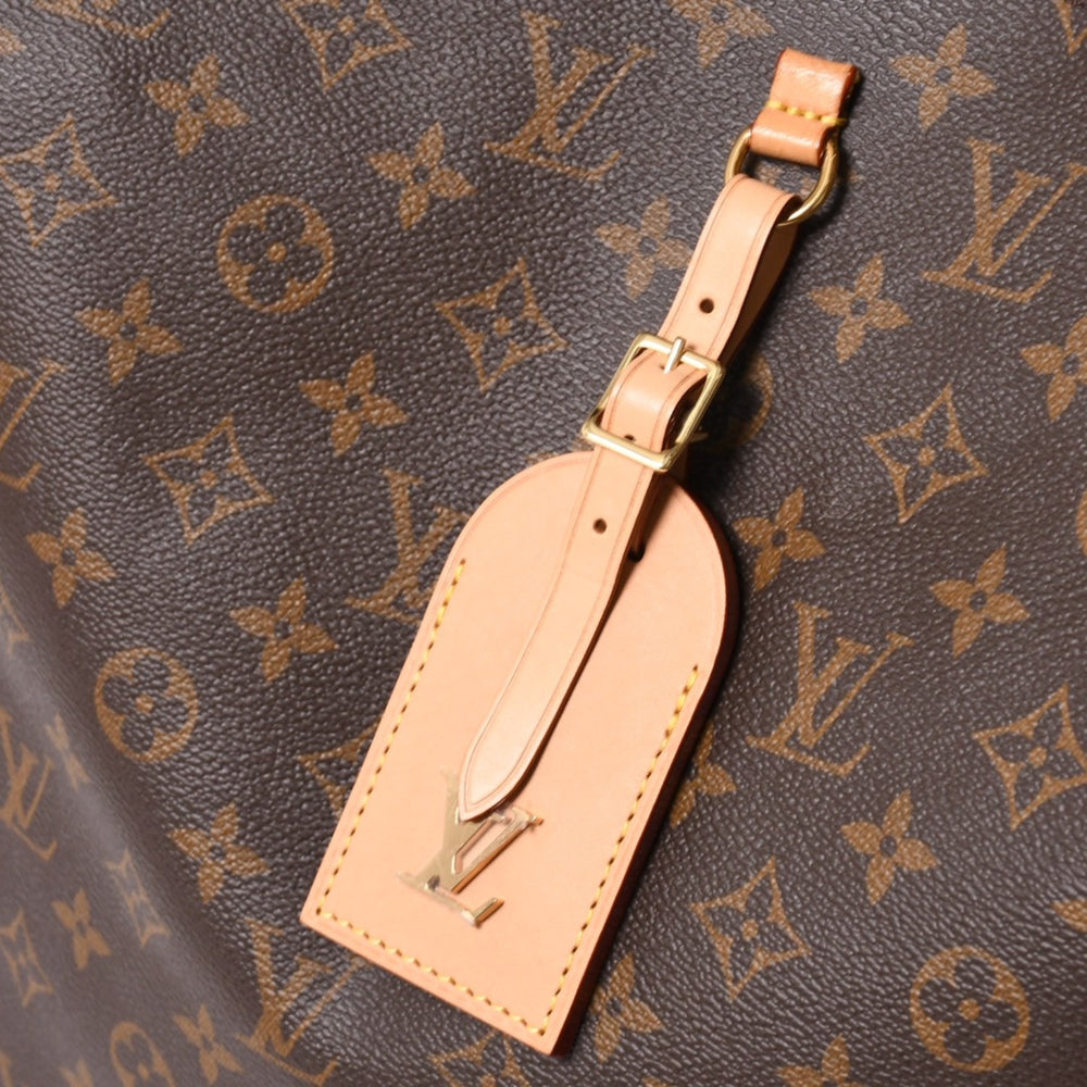極美品 LOUIS VUITTON ルイヴィトン アトランティスGM M46817 モノグラムキャンバス トートバッグ ショルダーバッグ ブラウン ゴールド金具 中古 4a005461
