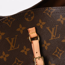 画像をギャラリービューアに読み込む, 極美品 LOUIS VUITTON ルイヴィトン アトランティスGM M46817 モノグラムキャンバス トートバッグ ショルダーバッグ ブラウン ゴールド金具 中古 4a005461