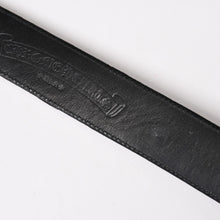 画像をギャラリービューアに読み込む, CHROME HEARTS クロムハーツ BLT ROLLER 3PC 1.5inch ローラーベルト 1.5インチ サイズ34 ブラック レザー シルバー925 美品 中古 4a005598