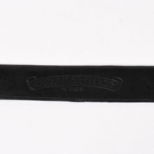 画像をギャラリービューアに読み込む, CHROME HEARTS クロムハーツ BLT ROLLER 3PC 1.5inch ローラーベルト 1.5インチ サイズ34 ブラック レザー シルバー925 美品 中古 4a005598