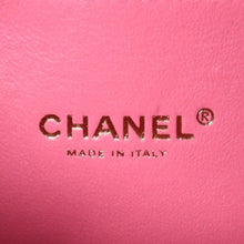 画像をギャラリービューアに読み込む, 新品同様 CHANEL シャネル CCフィリグリー バニティバッグ 26番台 ココマーク キャビアスキン ピンク ミントグリーン ピンク 中古 4a005678