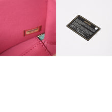 画像をギャラリービューアに読み込む, 新品同様 CHANEL シャネル CCフィリグリー バニティバッグ 26番台 ココマーク キャビアスキン ピンク ミントグリーン ピンク 中古 4a005678