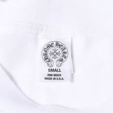 画像をギャラリービューアに読み込む, 新品同様 CHROME HEARTS クロムハーツ × FOTI フォティ JARVIS ジャービス 半袖Tシャツ サイズS マルチプリント ホワイト ブラック 中古 4a005692