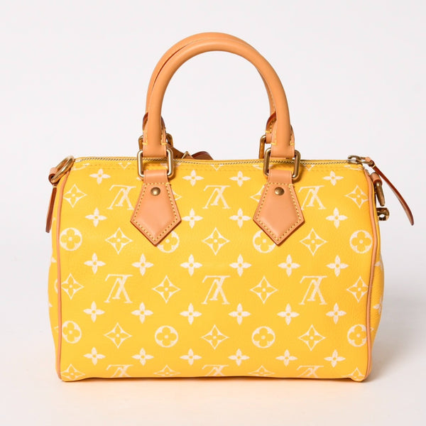 極美品 LOUIS VUITTON ルイヴィトン スピーディ P9 バンドリエール 25 ハンドバッグ M11562 イエロー 中古 4a005866
