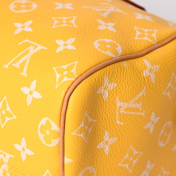 極美品 LOUIS VUITTON ルイヴィトン スピーディ P9 バンドリエール 25 ハンドバッグ M11562 イエロー 中古 4a005866