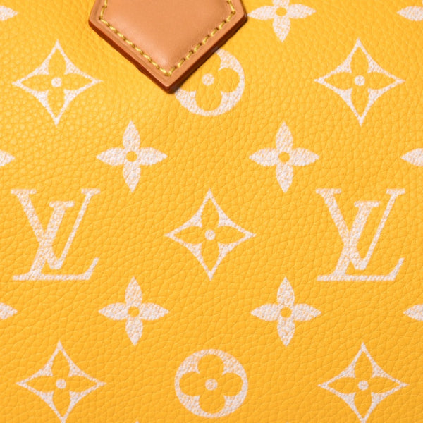 極美品 LOUIS VUITTON ルイヴィトン スピーディ P9 バンドリエール 25 ハンドバッグ M11562 イエロー 中古 4a005866