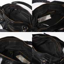将图片加载到图库查看器，BALENCIAGA バレンシアガ ザ ファースト ハンドバッグ ショルダーバッグ 103208 ラムスキン ダークグレー メタルブラック金具 2way 美品 中古 4a005480