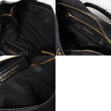 Load image into Gallery viewer, 極美品 BALENCIAGA バレンシアガ クラシック メタリック エッジ シティ 2WAY ショルダーバッグ 390154 ブラック ゴールド金具 中古 4a005479