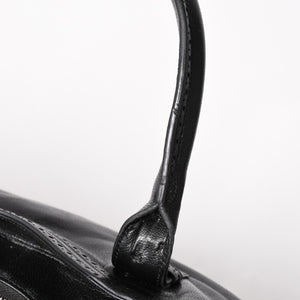 極美品 BALENCIAGA バレンシアガ Riva City リヴァ シティ 2WAY ハンドバッグ ショルダーバッグ ブラック レザー 266433 中古 4a005486