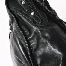 将图片加载到图库查看器，極美品 BALENCIAGA バレンシアガ Riva City リヴァ シティ 2WAY ハンドバッグ ショルダーバッグ ブラック レザー 266433 中古 4a005486