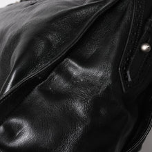 将图片加载到图库查看器，極美品 BALENCIAGA バレンシアガ Riva City リヴァ シティ 2WAY ハンドバッグ ショルダーバッグ ブラック レザー 266433 中古 4a005486