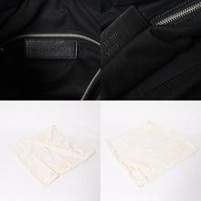 将图片加载到图库查看器，極美品 BALENCIAGA バレンシアガ Riva City リヴァ シティ 2WAY ハンドバッグ ショルダーバッグ ブラック レザー 266433 中古 4a005486