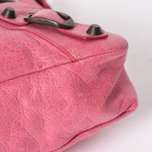 将图片加载到图库查看器，極美品 BALENCIAGA バレンシアガ ザ・ファースト 2WAY ハンドバッグ ショルダーバッグ レザー 103208 ピンク ブロンズ金具 中古 4a005481
