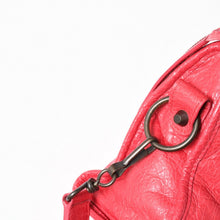 Load image into Gallery viewer, BALENCIAGA バレンシアガ クラシックミニシティ 2WAY ハンドバッグ ショルダーバッグ レザー レッド ピンク 300295 美品 中古 4a005478