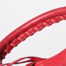 Load image into Gallery viewer, BALENCIAGA バレンシアガ クラシックミニシティ 2WAY ハンドバッグ ショルダーバッグ レザー レッド ピンク 300295 美品 中古 4a005478
