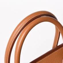 将图片加载到图库查看器，新品同様品 HERMES エルメス バーキン40 ゴールド トゴ 40cm □Q刻印 シルバー金具 ハンドバッグ 中古 4a005687