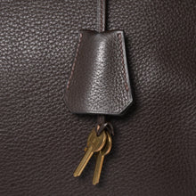 将图片加载到图库查看器，極美品 HERMES エルメス Haut a Courroies40 オータクロア40 ハンドバッグ トゴ ブラウン ブロンズ金具 ◻︎F刻印 中古 4a005619