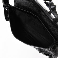 画像をギャラリービューアに読み込む, 極美品 BALENCIAGA バレンシアガ Le Cagole ル・カゴール 771640 スリングバッグ ショルダーバッグ ブラック レザー 中古 4a005477