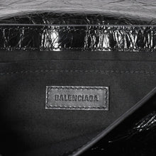 画像をギャラリービューアに読み込む, 極美品 BALENCIAGA バレンシアガ Le Cagole ル・カゴール 771640 スリングバッグ ショルダーバッグ ブラック レザー 中古 4a005477