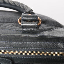 画像をギャラリービューアに読み込む, BALENCIAGA バレンシアガ ザ・ヴェロ ショルダー ハンドバッグ 2way 282010 レザー シャンパンゴールド金具 グレー 美品 中古 4a005484