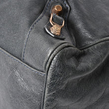 画像をギャラリービューアに読み込む, BALENCIAGA バレンシアガ ザ・ヴェロ ショルダー ハンドバッグ 2way 282010 レザー シャンパンゴールド金具 グレー 美品 中古 4a005484