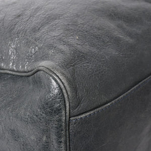 BALENCIAGA バレンシアガ ザ・ヴェロ ショルダー ハンドバッグ 2way 282010 レザー シャンパンゴールド金具 グレー 美品 中古 4a005484