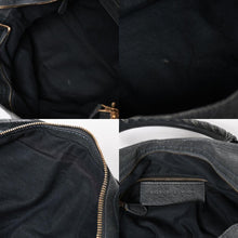 画像をギャラリービューアに読み込む, BALENCIAGA バレンシアガ ザ・ヴェロ ショルダー ハンドバッグ 2way 282010 レザー シャンパンゴールド金具 グレー 美品 中古 4a005484