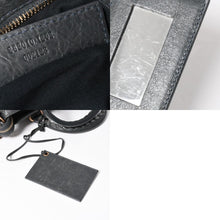 画像をギャラリービューアに読み込む, BALENCIAGA バレンシアガ ザ・ヴェロ ショルダー ハンドバッグ 2way 282010 レザー シャンパンゴールド金具 グレー 美品 中古 4a005484