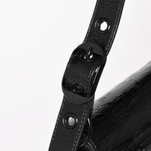 画像をギャラリービューアに読み込む, 極美品 BALENCIAGA バレンシアガ Le Cagole ル・カゴール 771640 スリングバッグ ショルダーバッグ ブラック レザー 中古 4a005477