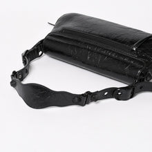 画像をギャラリービューアに読み込む, 極美品 BALENCIAGA バレンシアガ Le Cagole ル・カゴール 771640 スリングバッグ ショルダーバッグ ブラック レザー 中古 4a005477