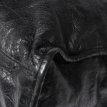 Load image into Gallery viewer, BALENCIAGA バレンシアガ 115748 ザ・シティ 黒 ブラック レザー ブロンズ金具 2WAY ハンドバッグ ショルダーバッグ 美品 中古 4a005416