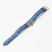 Load image into Gallery viewer, CARTIER カルティエ マストタンク SMサイズ ヴェルメイユ 腕時計 手巻き ラピスブルーダイヤル 美品 中古 4a005352