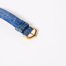 Load image into Gallery viewer, CARTIER カルティエ マストタンク SMサイズ ヴェルメイユ 腕時計 手巻き ラピスブルーダイヤル 美品 中古 4a005352