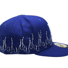 画像をギャラリービューアに読み込む, 新品未使用品 NEW ERA ニューエラ キャップ Los Angeles Dodgers ロサンゼルスドジャーズ カスタムモデル ブルー 59FIFTY サイズ7 1/4 57.7cm 中古 4a005535
