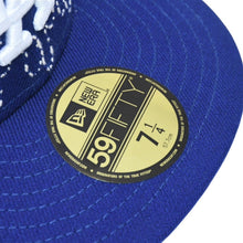 画像をギャラリービューアに読み込む, 新品未使用品 NEW ERA ニューエラ キャップ Los Angeles Dodgers ロサンゼルスドジャーズ カスタムモデル ブルー 59FIFTY サイズ7 1/4 57.7cm 中古 4a005535
