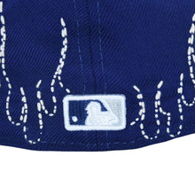 画像をギャラリービューアに読み込む, 新品未使用品 NEW ERA ニューエラ キャップ Los Angeles Dodgers ロサンゼルスドジャーズ カスタムモデル ブルー 59FIFTY サイズ7 1/4 57.7cm 中古 4a005535