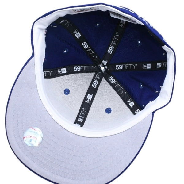 New and unused NEW ERA New Era Cap Los Angeles Dodgers Loso Custom Model One-of-a-kind Blue 59FIFTY Size 7 1/4 57.7cm Used 4a005535