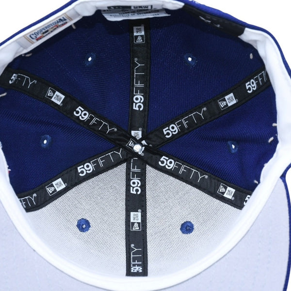 New and unused NEW ERA New Era Cap Los Angeles Dodgers Loso Custom Model One-of-a-kind Blue 59FIFTY Size 7 1/4 57.7cm Used 4a005535