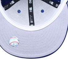 画像をギャラリービューアに読み込む, 新品未使用品 NEW ERA ニューエラ キャップ Los Angeles Dodgers ロサンゼルスドジャーズ カスタムモデル ブルー 59FIFTY サイズ7 1/4 57.7cm 中古 4a005535