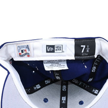 画像をギャラリービューアに読み込む, 新品未使用品 NEW ERA ニューエラ キャップ Los Angeles Dodgers ロサンゼルスドジャーズ カスタムモデル ブルー 59FIFTY サイズ7 1/4 57.7cm 中古 4a005535