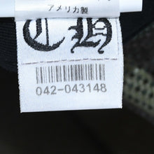 将图片加载到图库查看器，新品同様 CHROME HEARTS クロムハーツ トラッカーキャップ メッシュ カモ柄 クロスボール コットン ポリエステル シルバー925 中古 4a005564