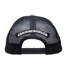 画像をギャラリービューアに読み込む, 極美品 CHROME HEARTS クロムハーツ TRUCKER CAP EYECHART アイチャート トラッカーキャップ OS 53-60cm ブラック メッシュ 中古 4a005593