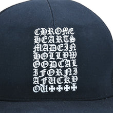 画像をギャラリービューアに読み込む, 極美品 CHROME HEARTS クロムハーツ TRUCKER CAP EYECHART アイチャート トラッカーキャップ OS 53-60cm ブラック メッシュ 中古 4a005593