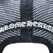画像をギャラリービューアに読み込む, 極美品 CHROME HEARTS クロムハーツ TRUCKER CAP EYECHART アイチャート トラッカーキャップ OS 53-60cm ブラック メッシュ 中古 4a005593