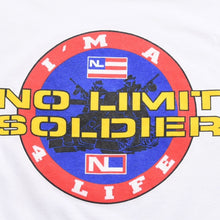 画像をギャラリービューアに読み込む, NO LIMIT ノーリミット Master P マスターピー 半袖 Tシャツ ホワイト レッド ブルー イエロー 美品 中古 4a005489